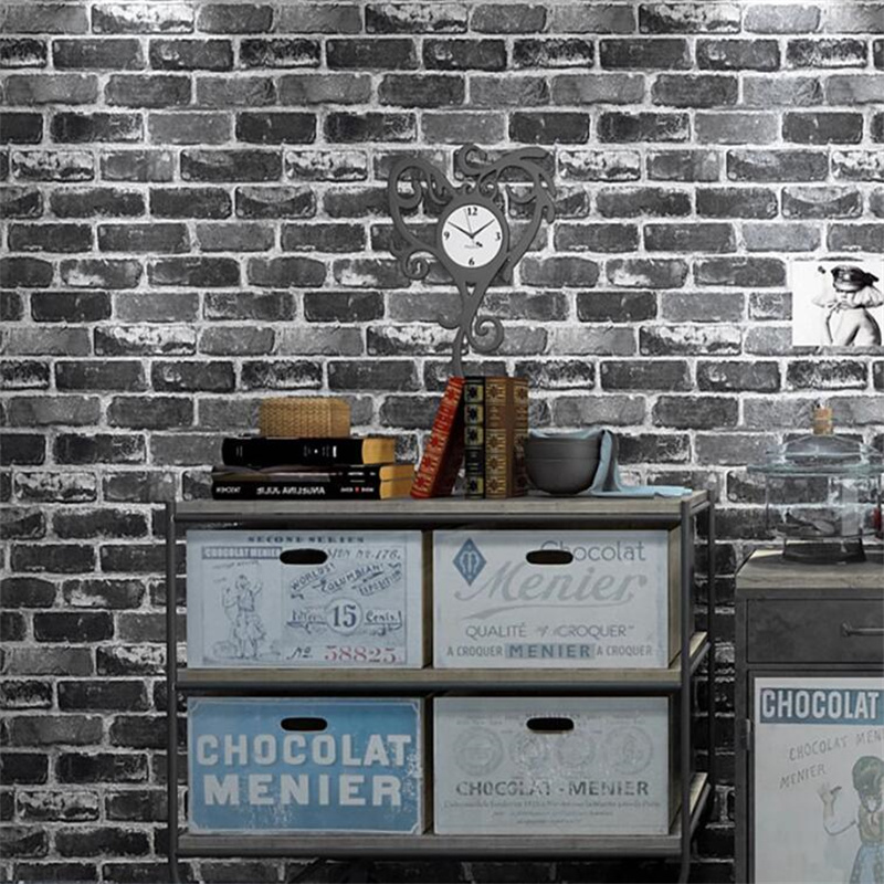 Commercial Printing House - Self-Adhesive Waterproof Moisture-Proof Simulation Brick Vintage