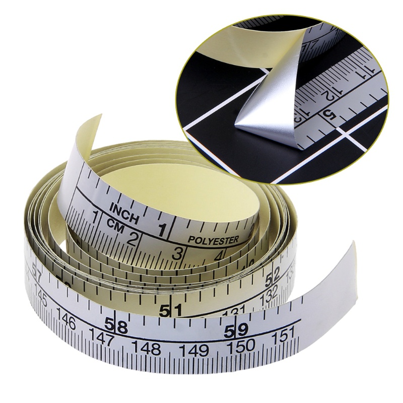 Heat Transfer Vinyl Roll - 151cm Self Adhesive Metric Measure Tape