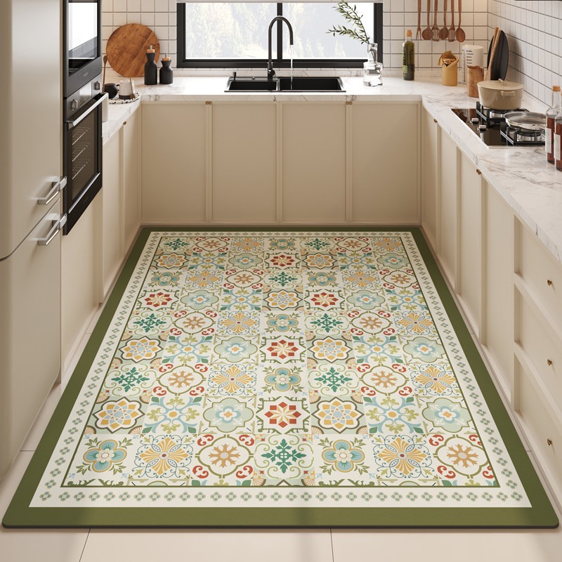 Printing On Commercial - Carpet for Kitchen Absorbent Non-Slip Floor