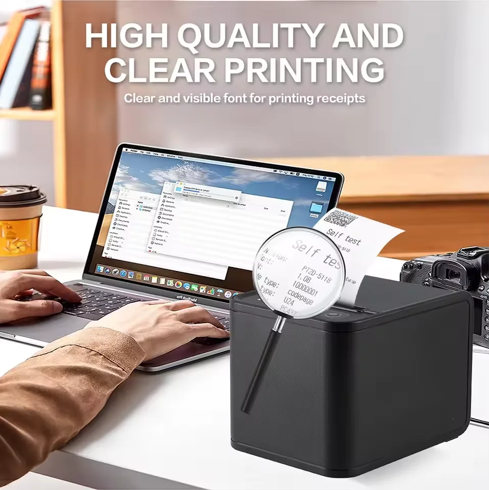 Commercial Printing Dpi - XP-T80 Restaurant Thermal Receipt Printer With