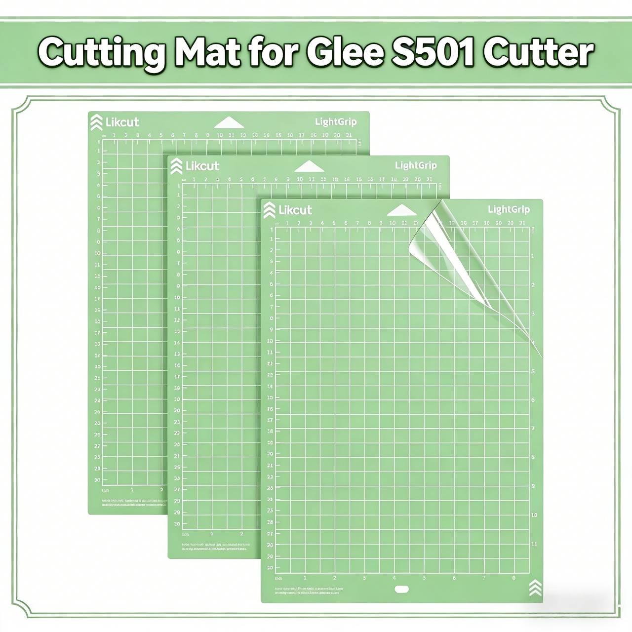 Adhesive Cutting Mats 3-Pack 4 - Plotter Cutting Mat recension och pris