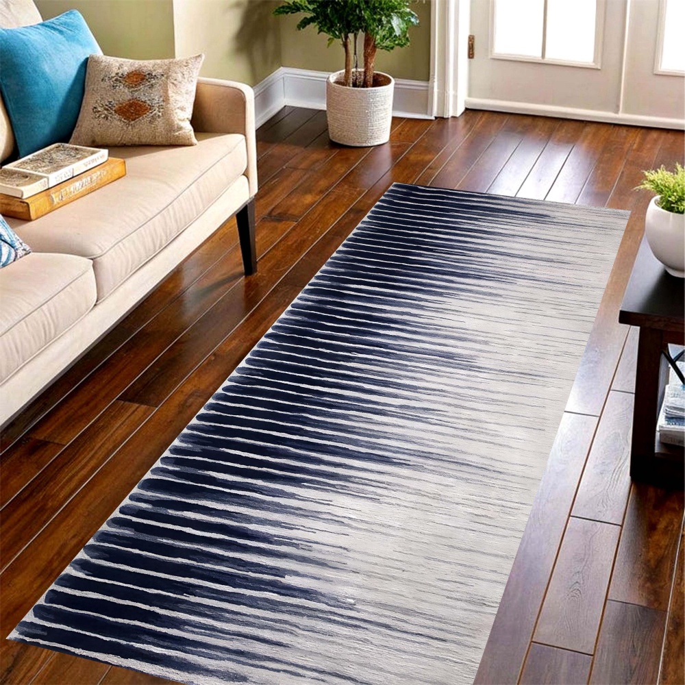 Navy Gradient Stripe Long Runn - Commercial Printing House recension och pris