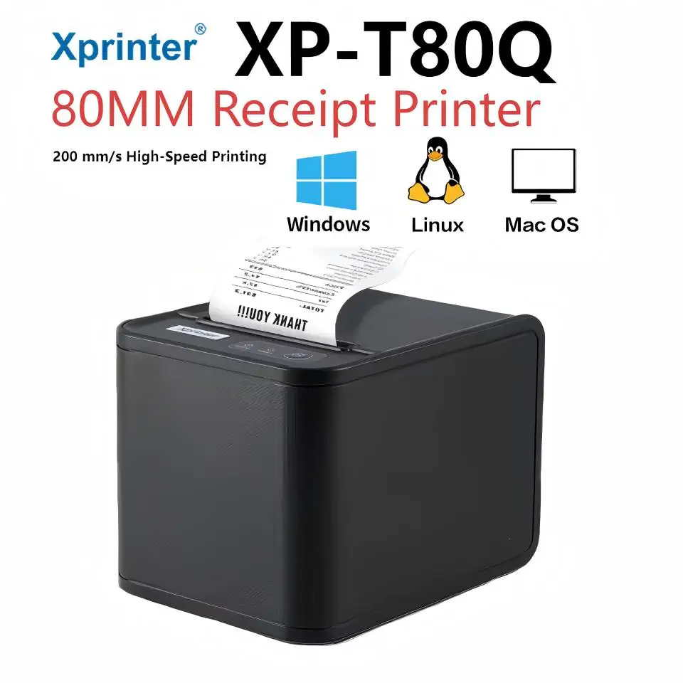 XP-T80 Restaurant Thermal Rece - Commercial Printing Dpi recension och pris