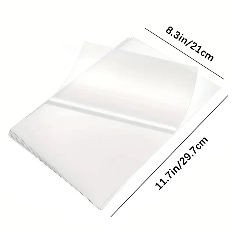 ESHANG 20Sheets Clear Cold Lam - Laminator Cold Roll recension och pris