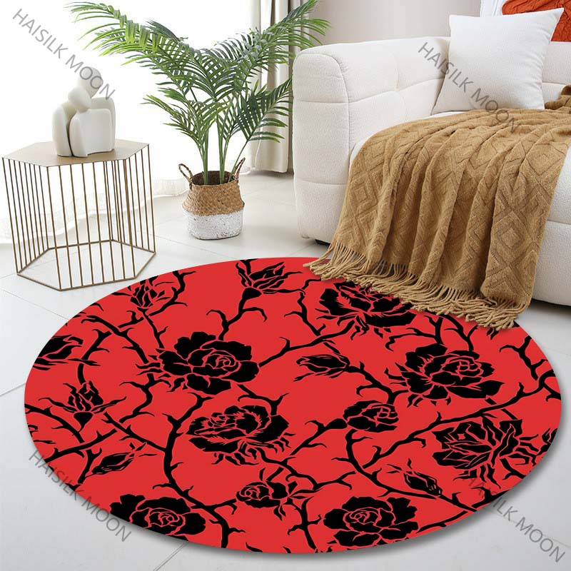 Multiple size Black roses on r - Printing On Commercial recension och pris