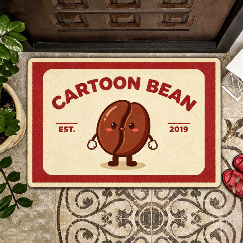 Rug cafe shop custom logo prin - Commercial Printing House recension och pris