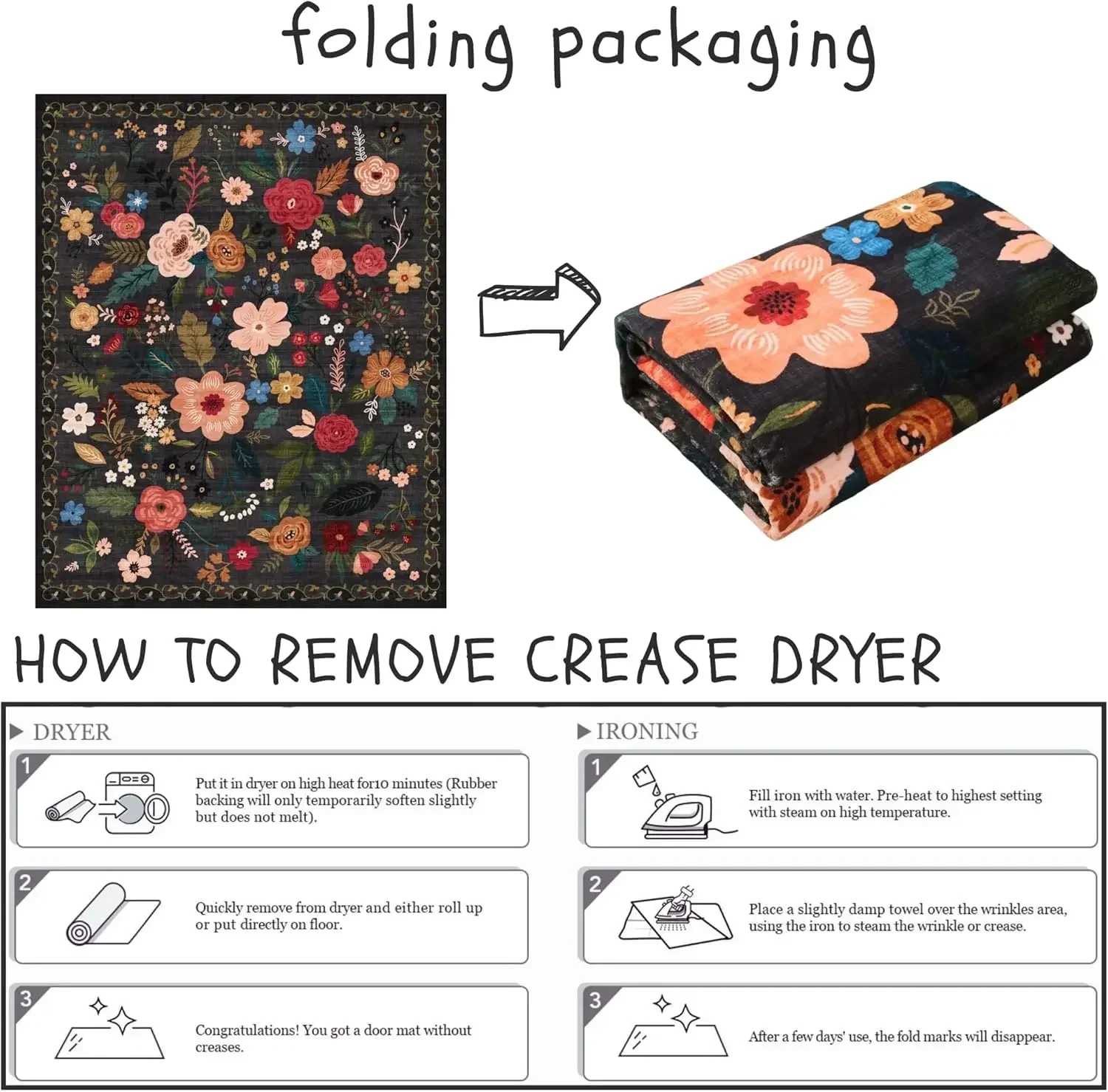 Hallway Runner Rug Animal Flor - Printing On Commercial recension och pris