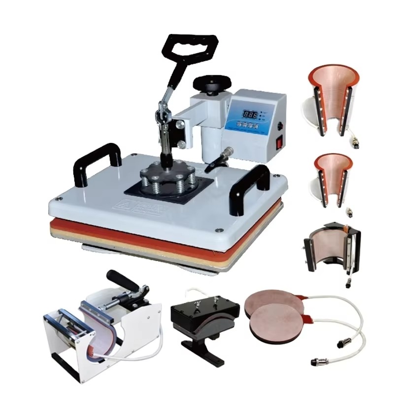 8 in 1 Combo Heat Press Machin - Heat Press Machine recension och pris