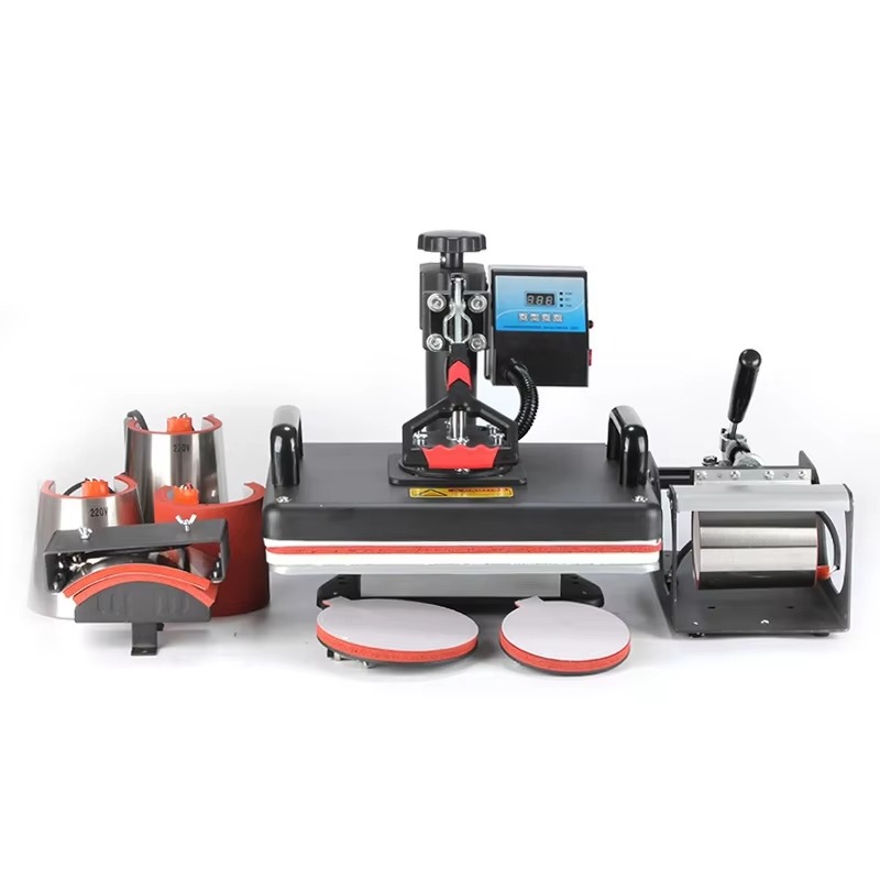 8 in 1 Combo Heat Press Machin - Heat Press Machine recension och pris