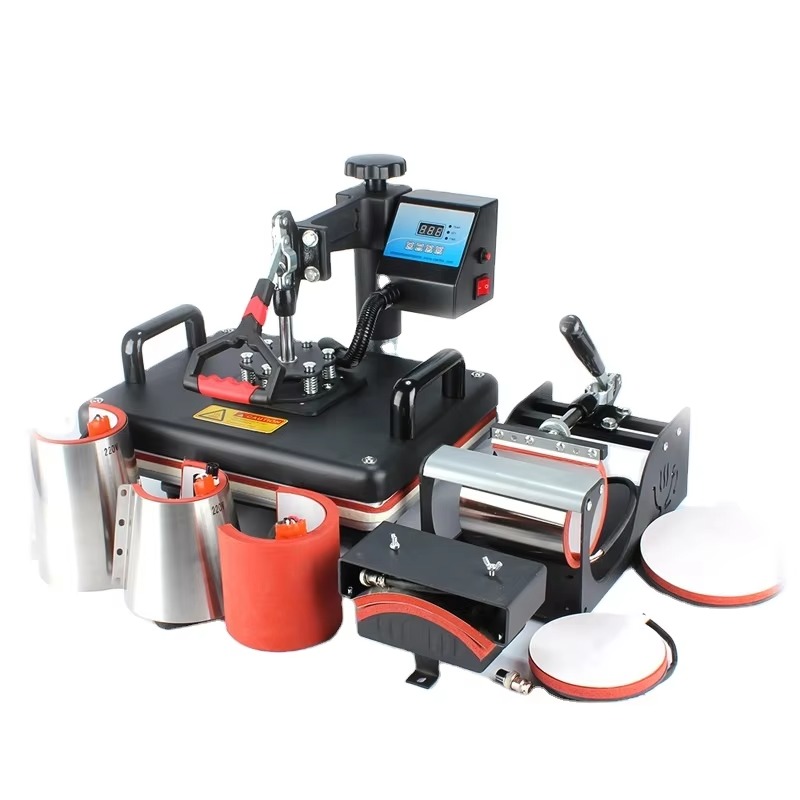 8 in 1 Combo Heat Press Machin - Heat Press Machine recension och pris