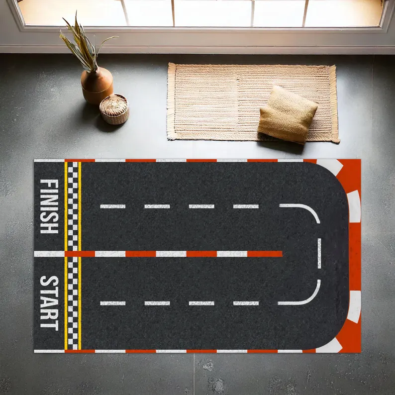 Racing Track Carpet Urban Tran - Commercial Printing Services recension och pris