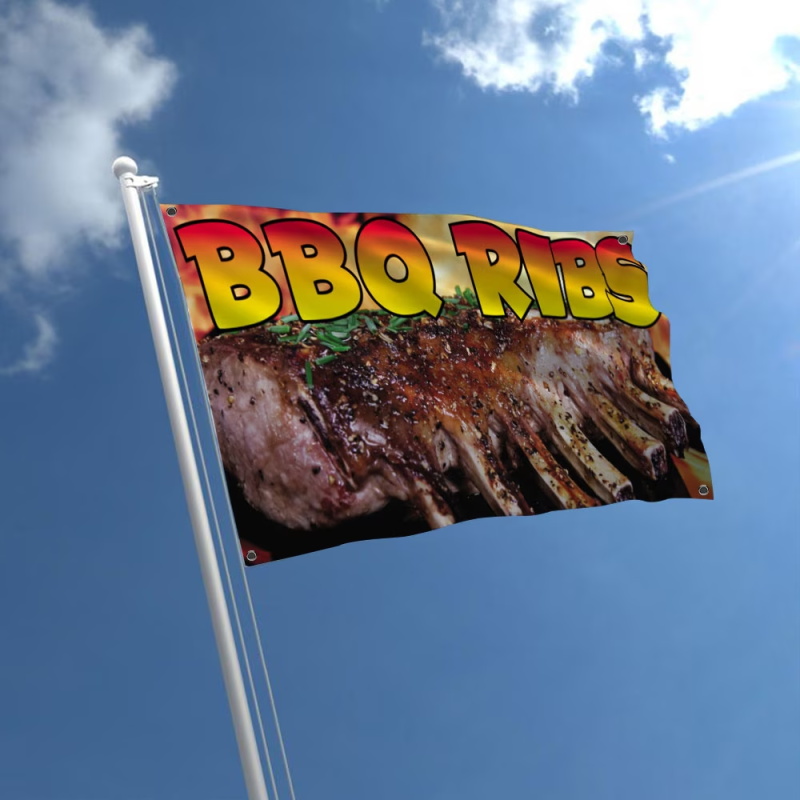 Custom Banner Flags Suitable F - Commercial Printing In Photoshop recension och pris