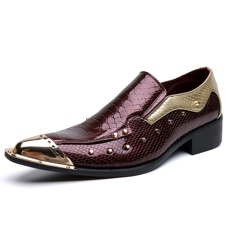 Autumn Men's Shoes Spike Pytho - Printing On Commercial recension och pris