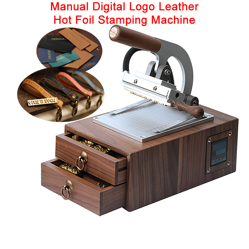 Manual Digital Logo Leather Ho - Heat Press Machine recension och pris