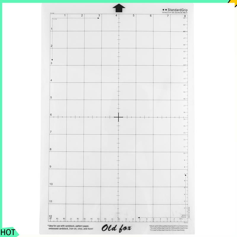 AWAH 12Pcs Cutting Mat Adhesiv - Plotter Cutting Mat recension och pris