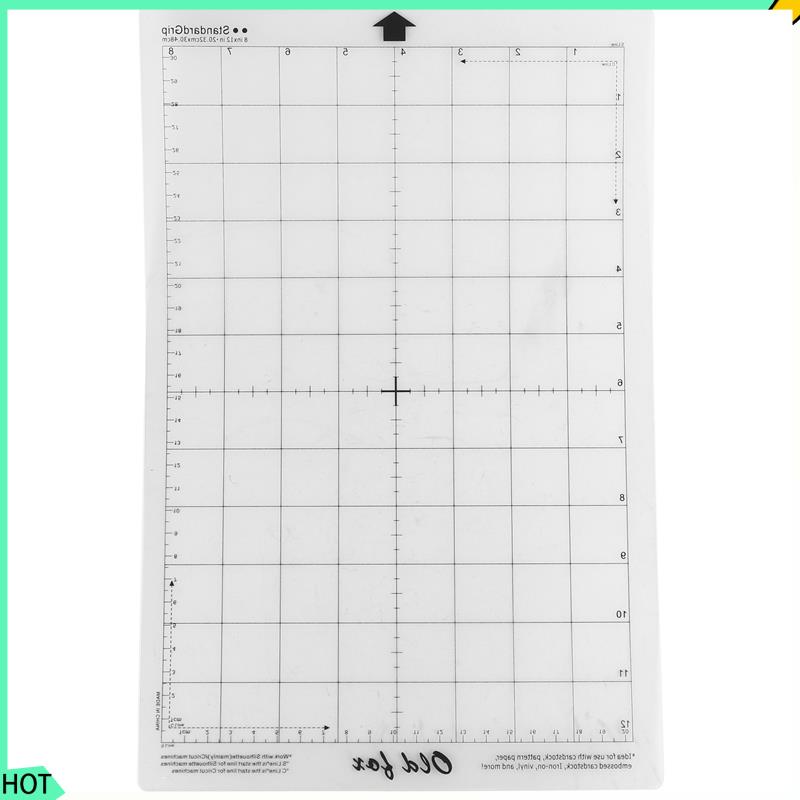 AWAH 12Pcs Cutting Mat Adhesiv - Plotter Cutting Mat recension och pris