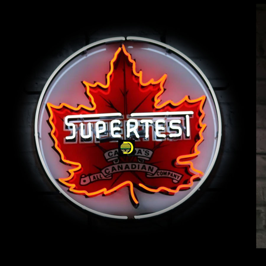 Supertes Petroleu Gas Oil Neon - Commercial Glass Printing recension och pris