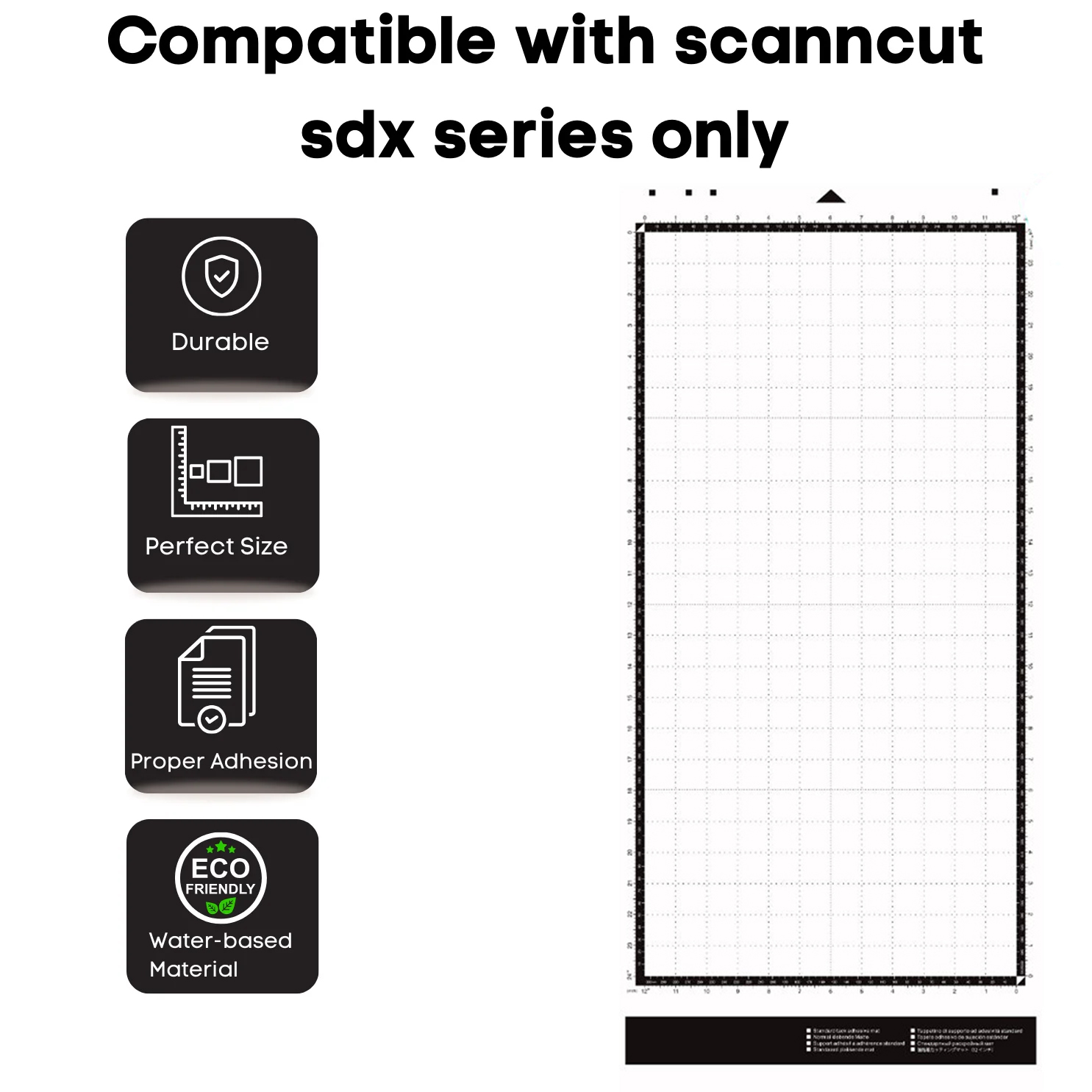 12x24inch For Brother Sdx Scan - Plotter Cutting Mat recension och pris