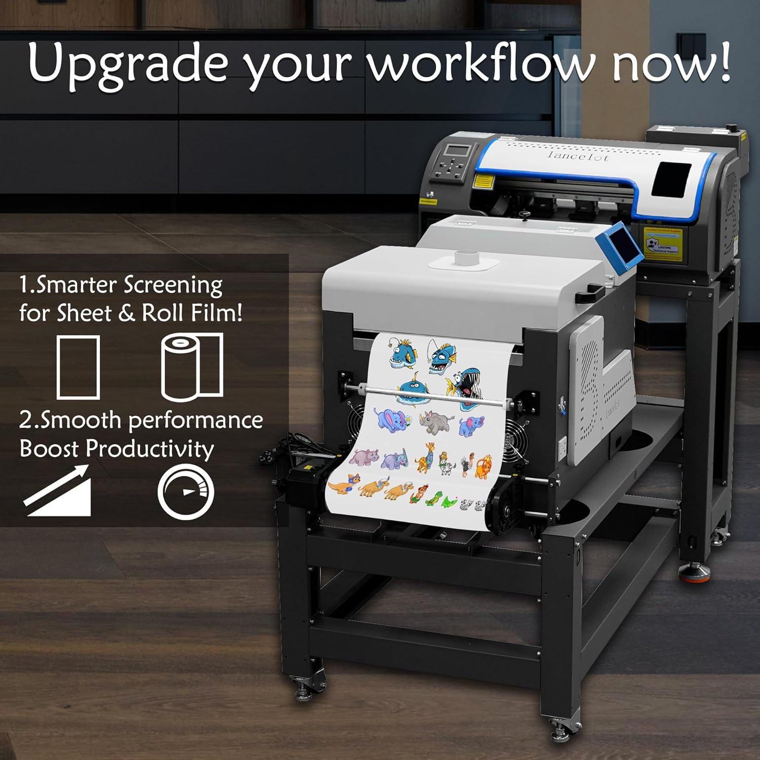 Lancelot A3 M1630 Pro DTF Prin - Commercial Shirt Printing recension och pris