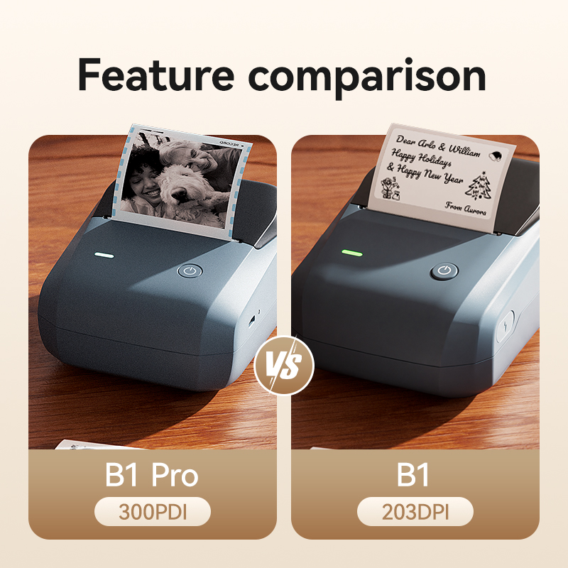 Niimbot B1 Pro Label Printer 3 - Commercial Printing Dpi recension och pris