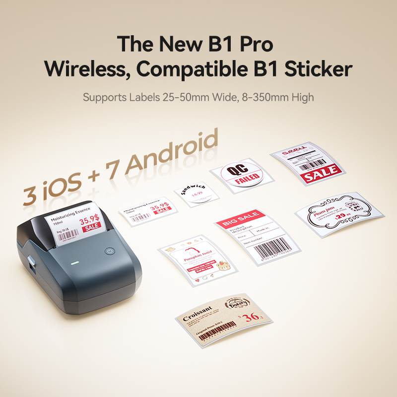 Niimbot B1 Pro Label Printer 3 - Commercial Printing Dpi recension och pris