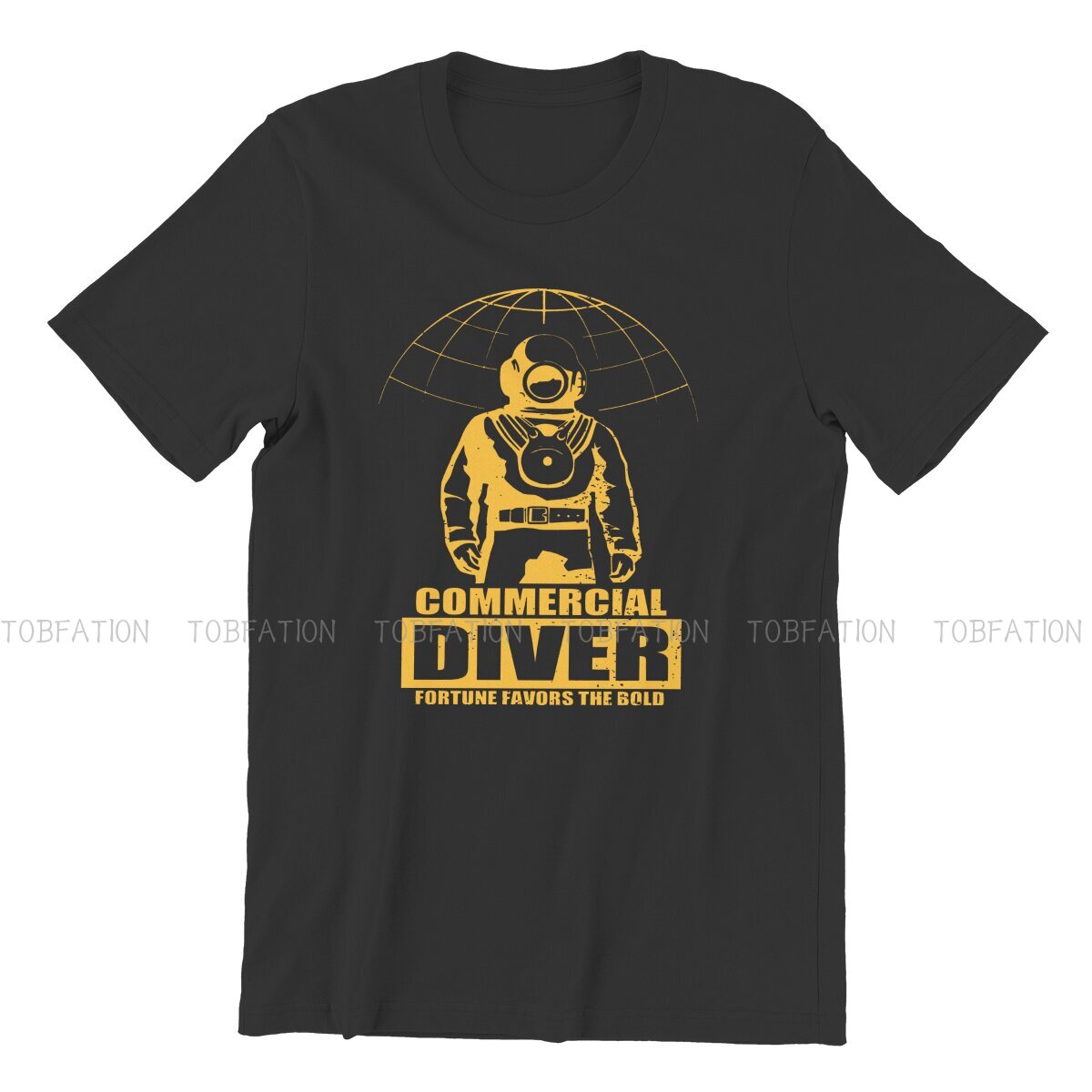 Commercial Diver Yellow Casual - Commercial Shirt Printing recension och pris