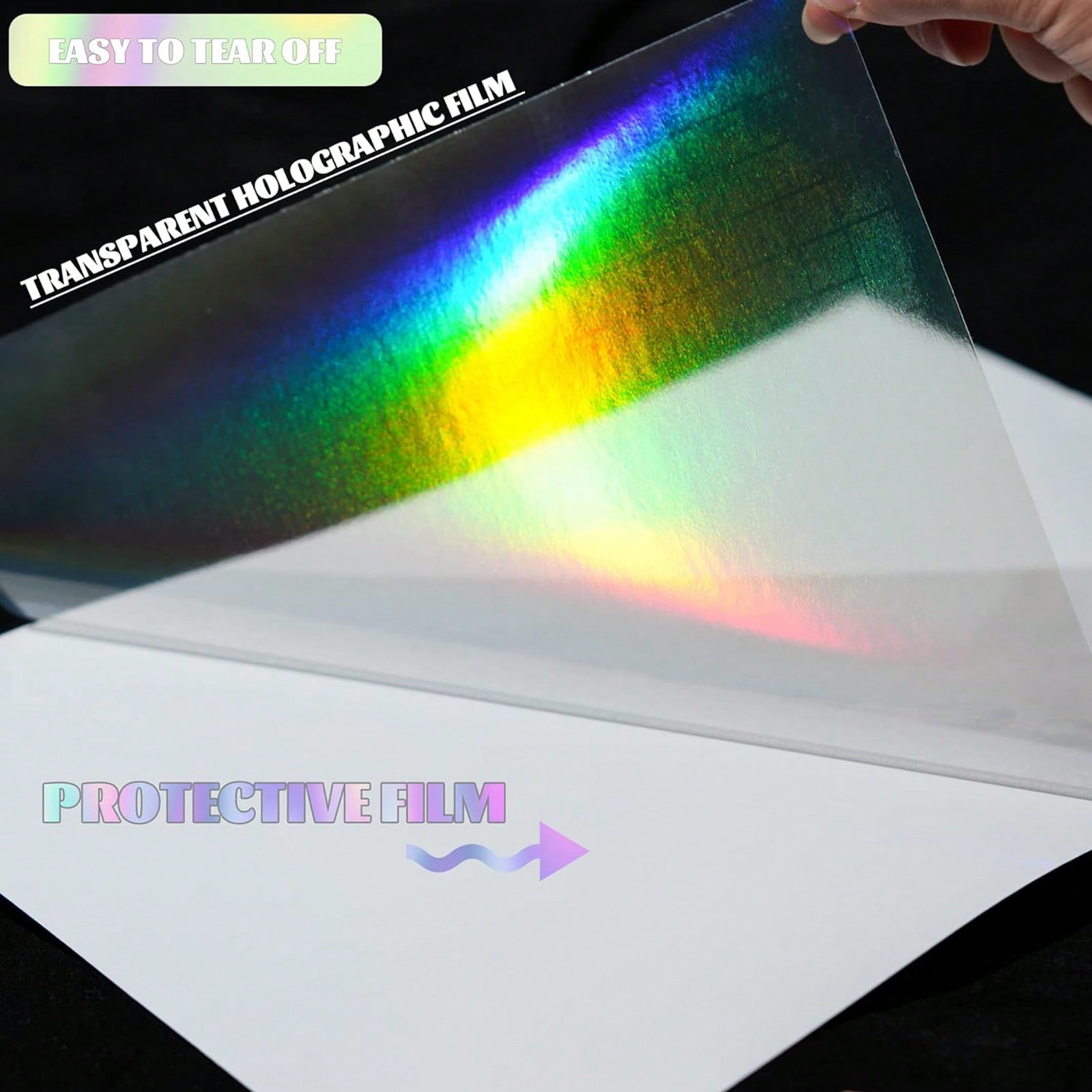 50 Sheets A4 Size Holographic  - Laminator Cold Roll recension och pris