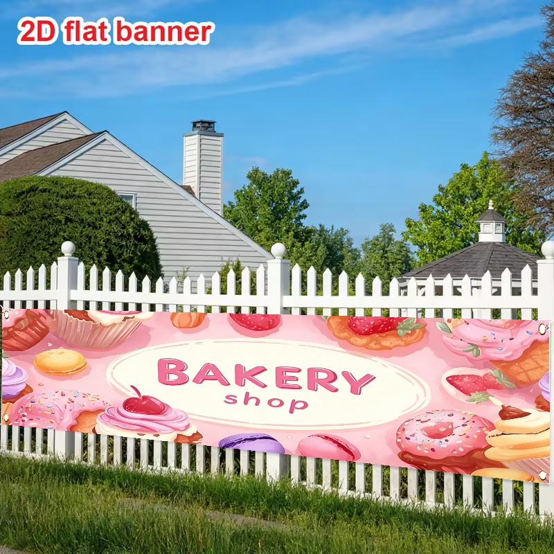 Custom Banner Flags Suitable O - Commercial Printing In Photoshop recension och pris