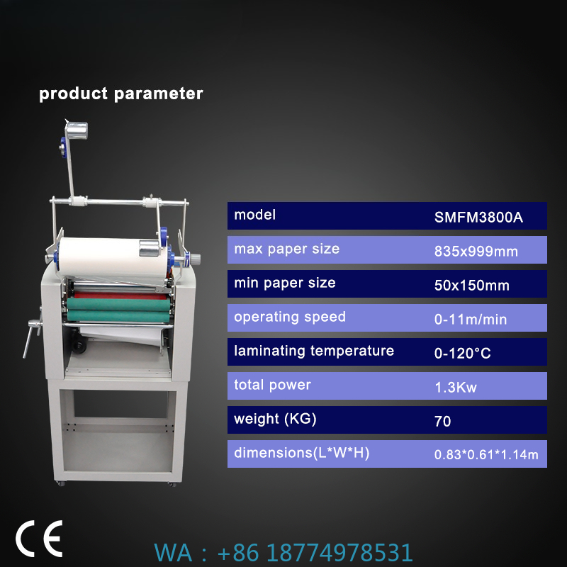 A3 Hot Cold Lamination Can Foi - Laminator Cold Roll recension och pris