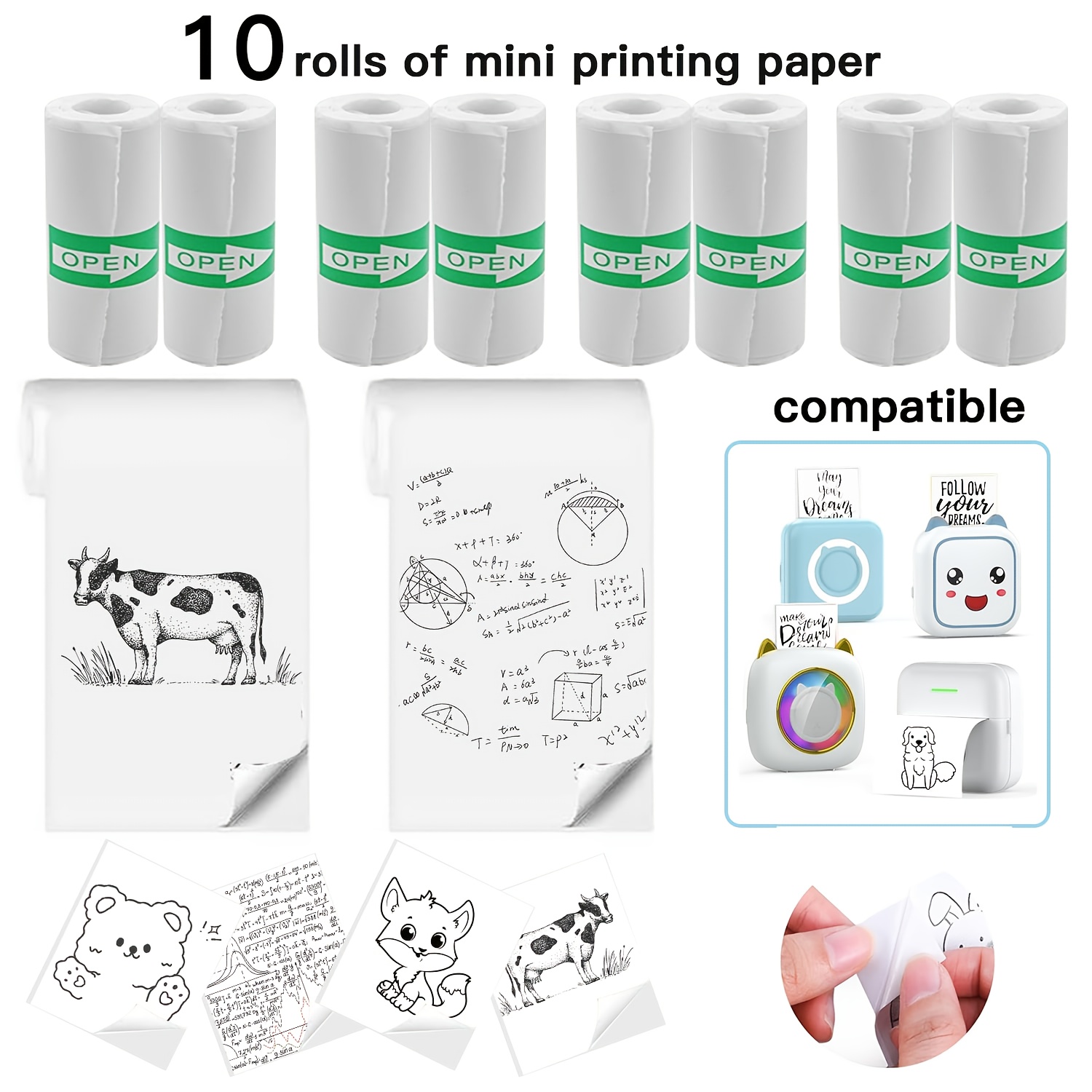 5-10-20 Rolls of Mini Printing - Heat Transfer Vinyl Roll recension och pris