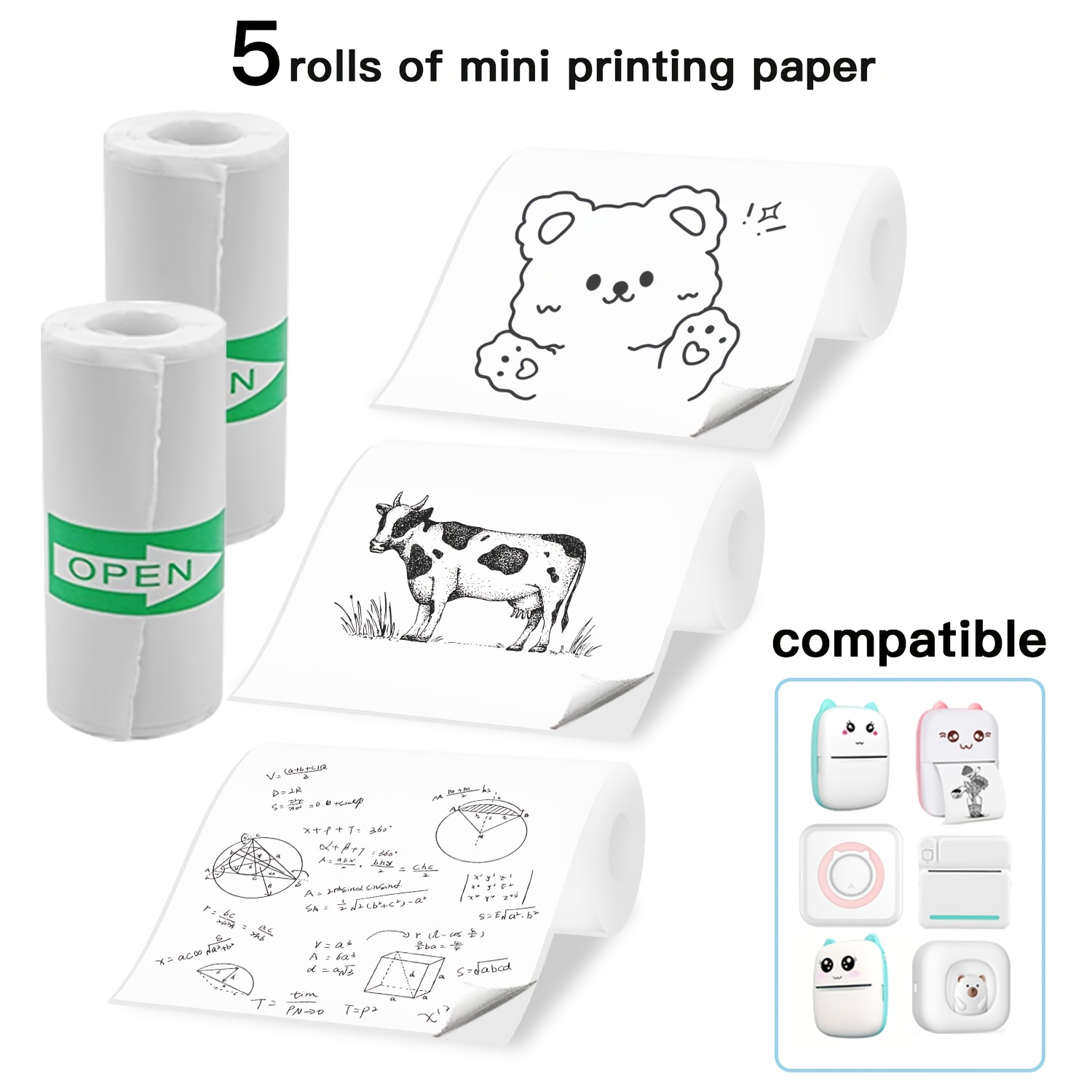 5-10-20 Rolls of Mini Printing - Heat Transfer Vinyl Roll recension och pris