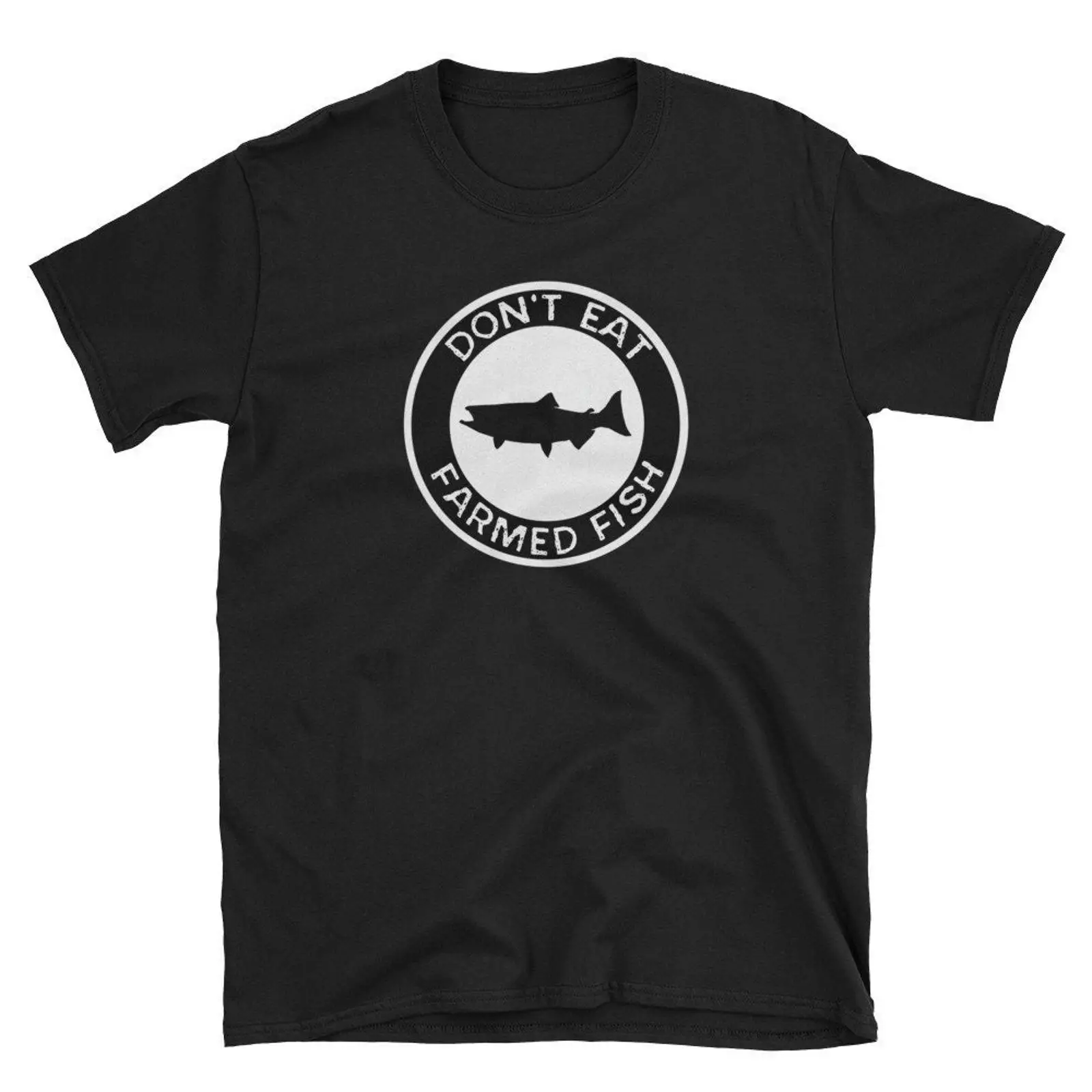 Don't Eat Farmed Fish Funny Fi - Commercial Shirt Printing recension och pris