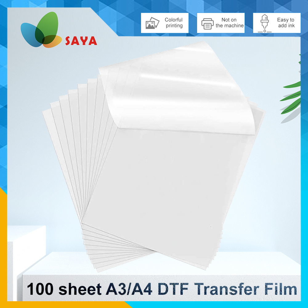 50/100 Pcs DTF Film A3/A4 Doub - Heat Transfer Vinyl Roll recension och pris