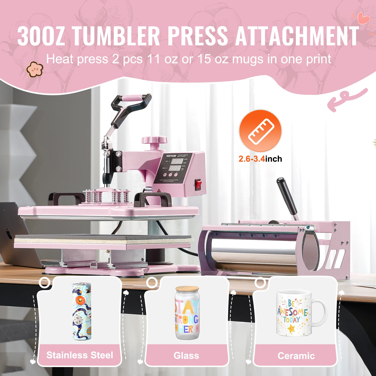 SucceBuy Heat Press Machine 12 - Heat Press Machine recension och pris