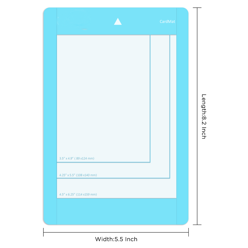 Card Mat (4.5x6.25 inch), Adhe - Plotter Cutting Mat recension och pris