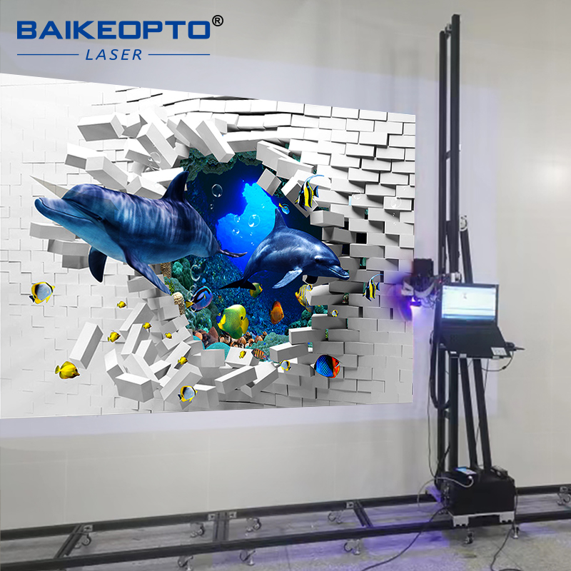 BK-UP600S 3D UV Commercial Adv - Commercial Wall Printing Machine recension och pris