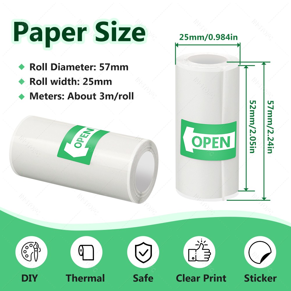 Printable Adhesive Paper 3~15  - Heat Transfer Vinyl Roll recension och pris